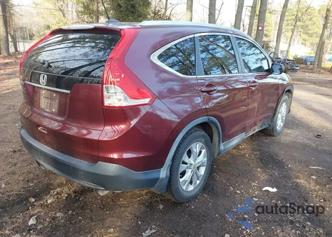 2013 Honda Cr-V Ex-L from USA, damaged, VIN 5J6RM3H70DL037403